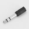 to 6.35mm New Converter Stereo Earphone Cable Adapter Headphone Plug Microphone Jack Male To Female