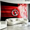 Club Tijuana Logo Wall Tapestry Aesthetic Wall Hanging Printed Fabric Blanket Decorative Tapestries for Bedroom Living Room Home Decor