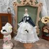 HAMRETHYPPZ BJD Ball Jointed Doll Dress Doll Costume Doll Maid Clothes Ball Jointed Doll Dress Up Doll Dress Princess Maid White Cute Princess Skirt