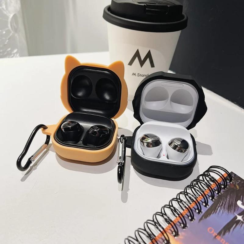 Чехол для Galaxy Buds FE, мультяшный силиконовый чехол для наушников для Samsung Galaxy Buds pro/Buds Live/Buds 2/Buds2 Pro, чехол для зарядного устройства