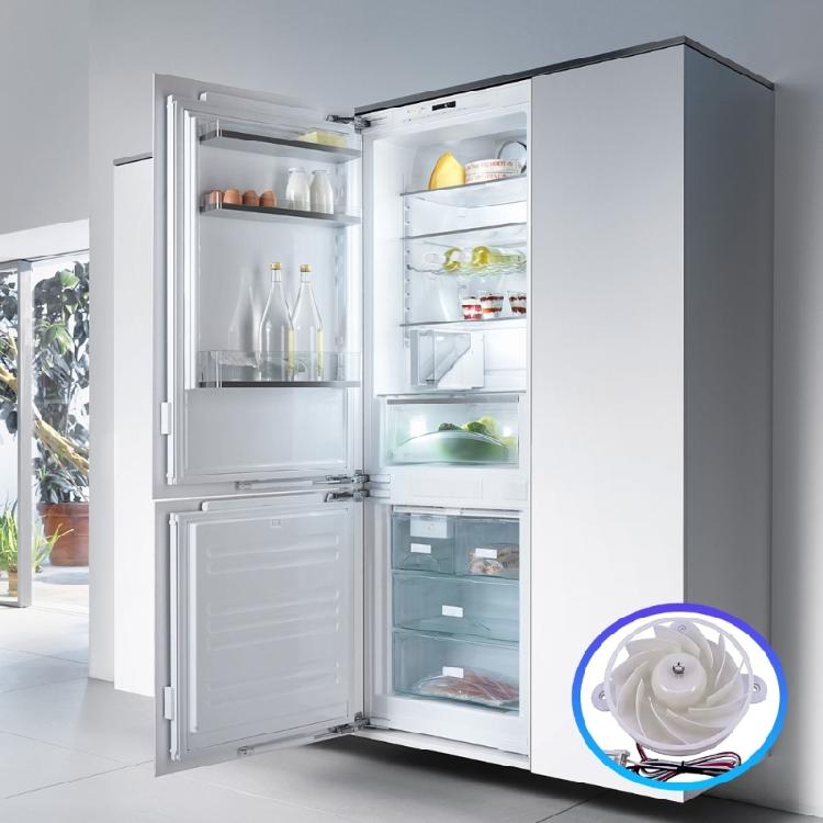 High performances Cooling Fan for Refrigerator Freezer DC12V with Strong Wind Power for Effective Cooling