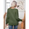Осенне-зимний женский свитер, повседневный вязаный пуловер на пуговицах с длинными рукавами, свитер