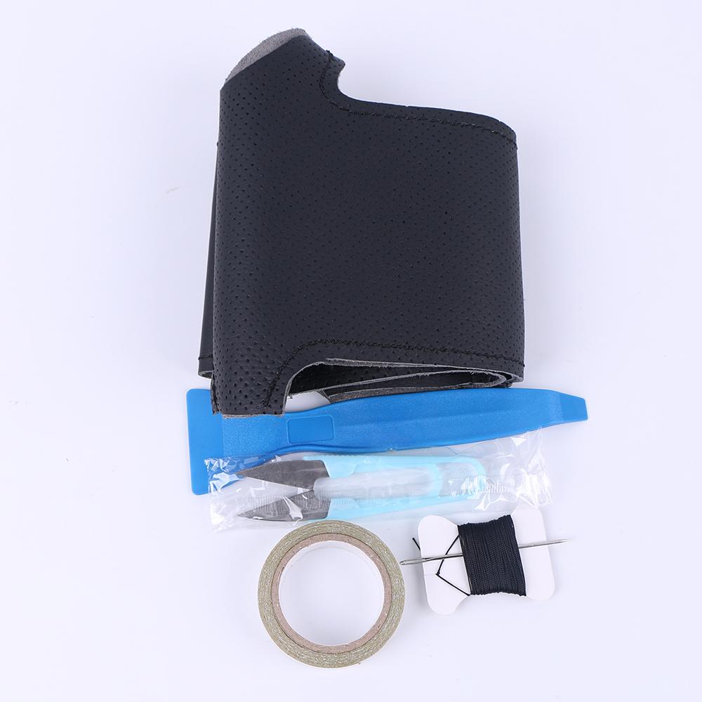 DIY Customaizd Car Steering Wheel Cover For Buick Sail Opel Astra G H 1998-2007 Zafira A Leather Braid For Steering Wheel