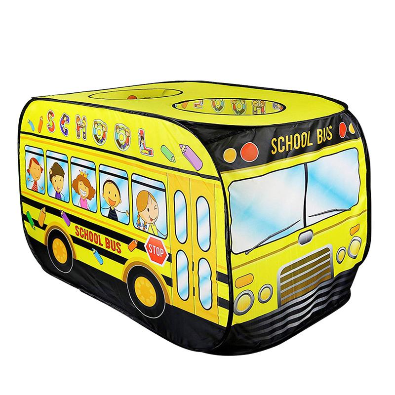 Игровой домик, палатка для игр, пожарная машина, полицейский автобус, складная, всплывающая, игрушка, игровой домик, детские игрушки, палатка, мороженое, модель пожарной машины