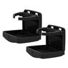 2pcs Foldable Car Cup Holder Vehicle Door Drink Holder with Screws for Marine Suv Van Boat