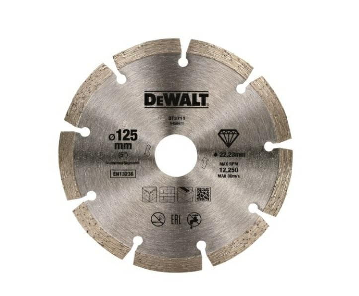 Dewalt Diamond Blade 125X1.7X22.2Mm Segmented
