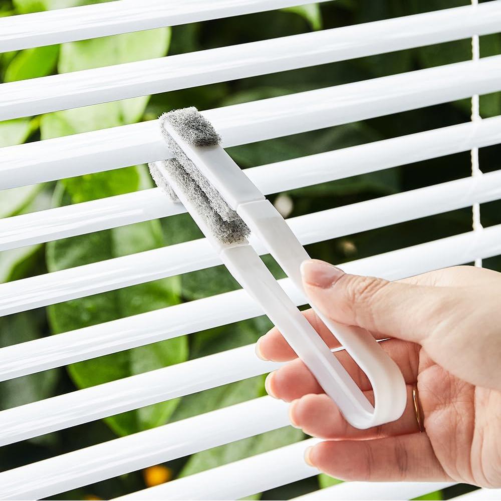3pcs Blind Cleaner Duster Tool for Window Blinds with 18 Replacement Brushes
