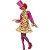 Smiffys Womens/Ladies Clown Lady Costume Set