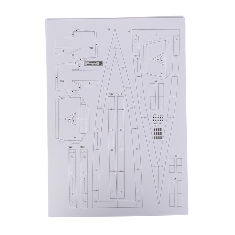 1:400 DIY Handcraft Titanic Ship 3D Бумажная Модель Наборы Игрушки