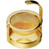 Nagao Swing Tea Strainer, Gold Plated, Made In Japan