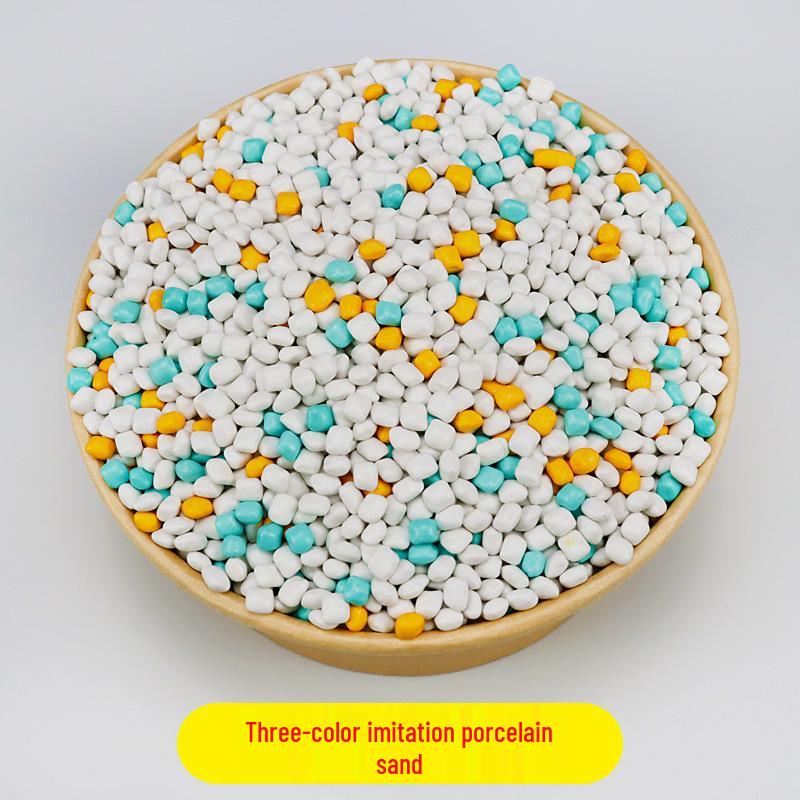 Цветной Камень Игрушки из песка с крупными частицами для детей и младенцев - Игра в помещении