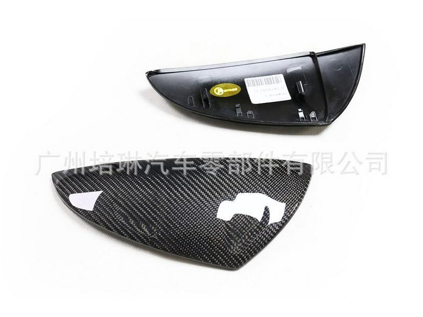 Real Carbon Fiber Horn-Type Rearview Mirror Cover for Modified Lexus ES, IS, LC, LS