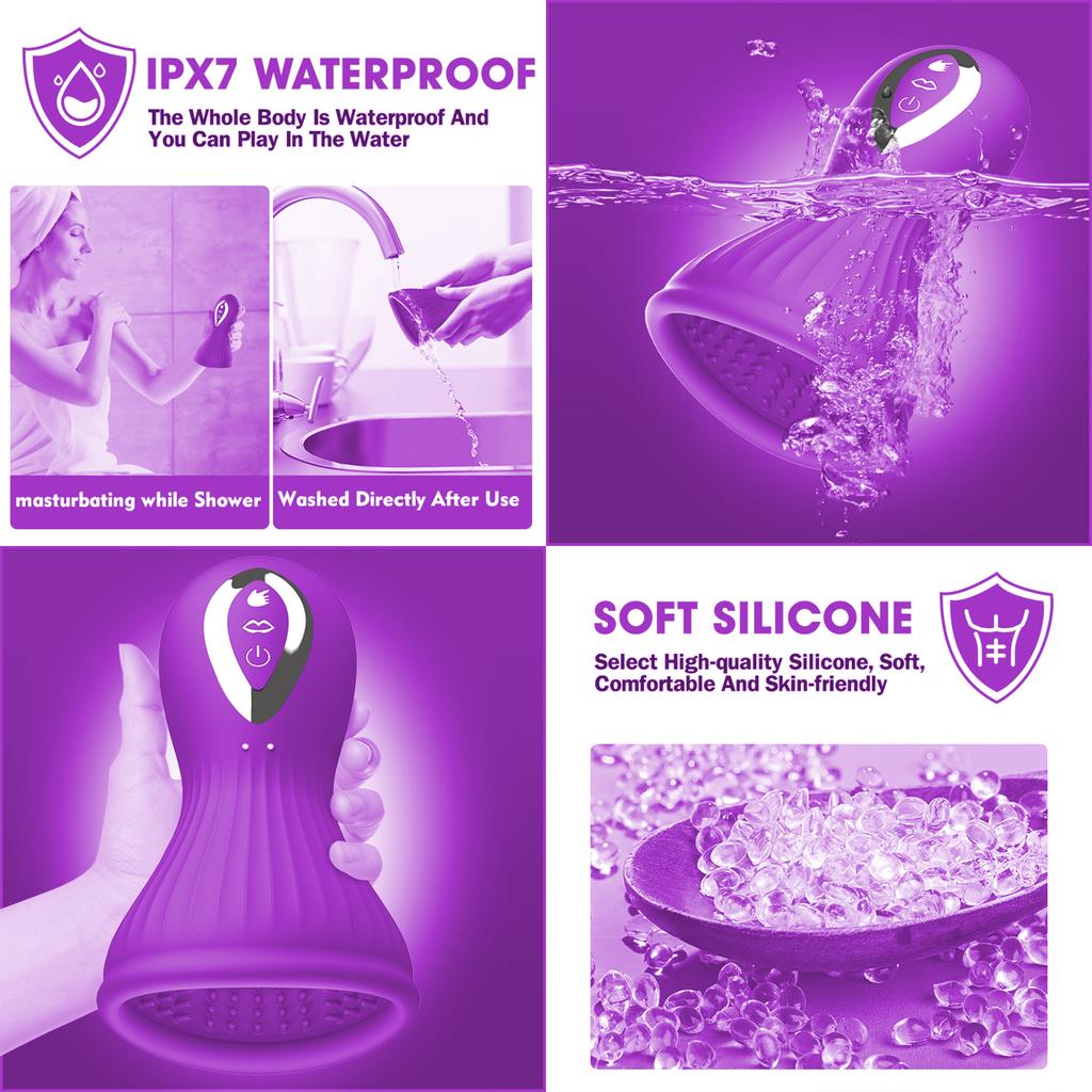 Клиторальный вибратор для груди, сосание, лизание языка, секс-игрушка для женщин, соски, стимулятор влагалища, оргазм, мощная стимуляция минета