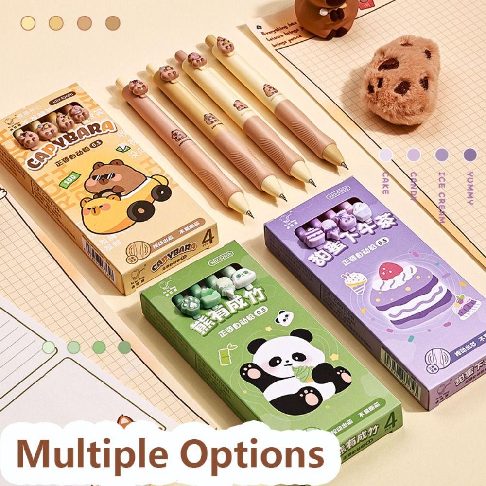 Pen Holding Posture Correction Automatic Pencil Capybara Propelling Pencil  Stationery