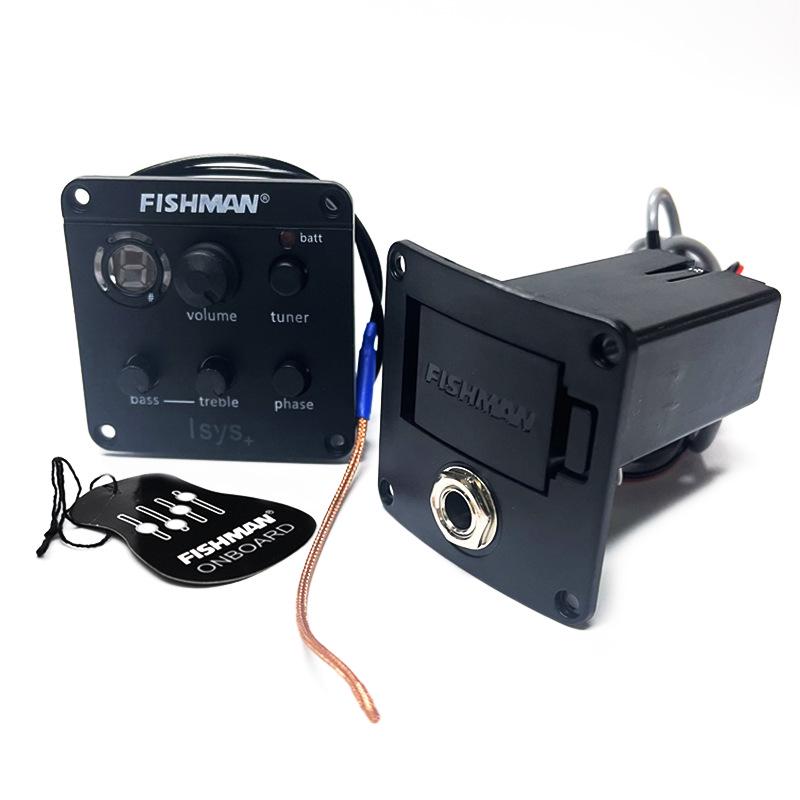 Fisherman Guitar EQ Preamp 301: Folk Guitar Pickup with LCD Tuner
