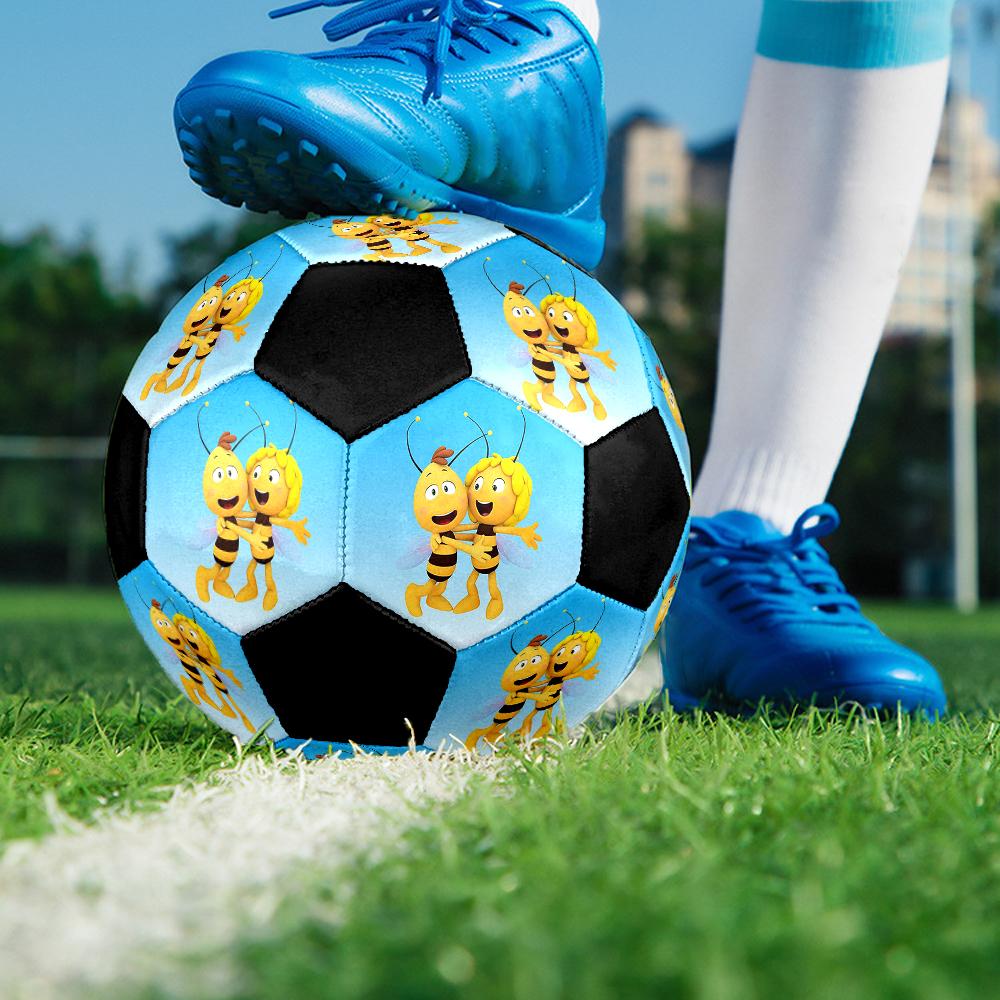 Maya the bee Theme Size 5 Soccer Ball, Suitable for Both Indoor and Outdoor Matches, a Gift Suitable for Everyone.