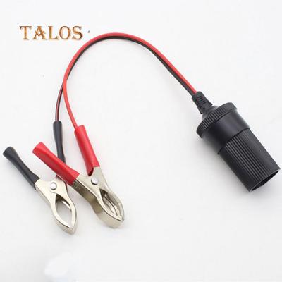 Универсальный автомобильный аккумулятор 12 В, зажим для адаптера прикуривателя, автомобильный аксессуар