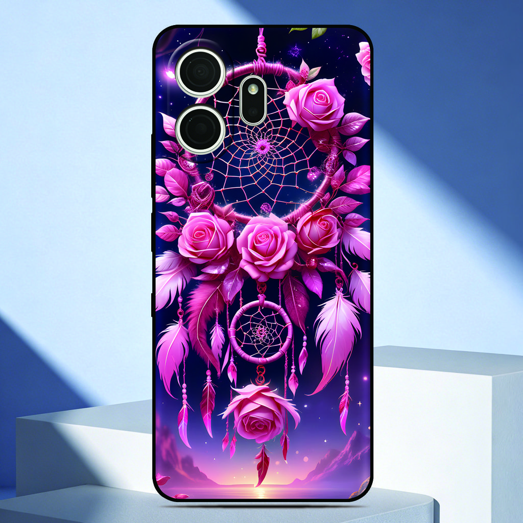 Чехол для телефона 'Розовая Ловушка Снов' для Blackview Wave 10 6C 7C 8C 9C Shark 9 Color 8 A100 A96 A95 A90 A85 A53 Задняя крышка с индивидуальным изображением