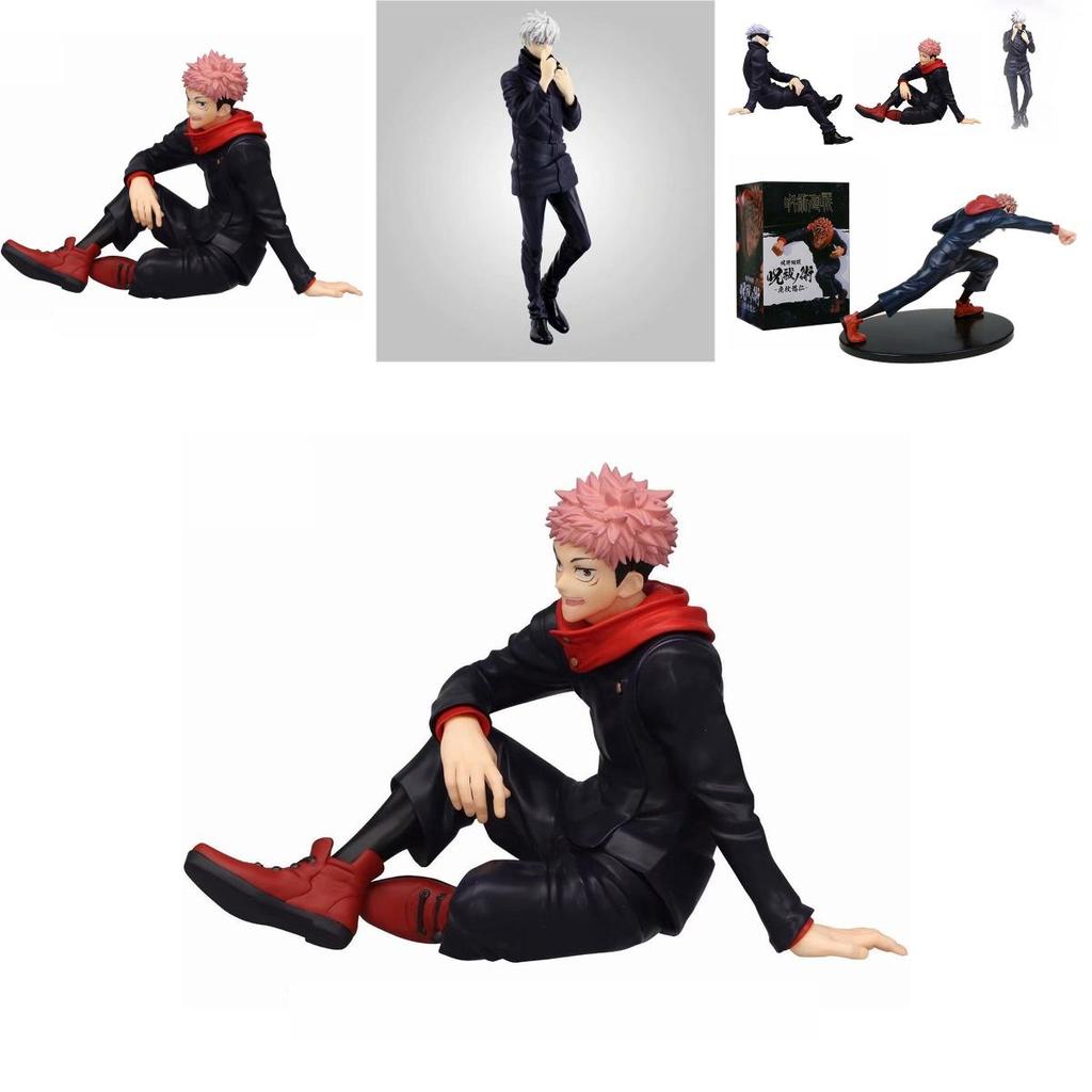 Красиво выполненная фигурка Jujutsu Kaisen Юдзи Итадори Сатору Годзё Модель для декора