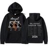 Худи унисекс Ariana Grande 2026 Eternal Sunshine Pop Хип-хоп Y2k Свитшоты с длинным рукавом Большие флисовые пуловеры