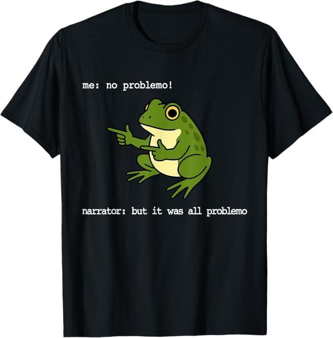 Funny Frog Meme T-shirt