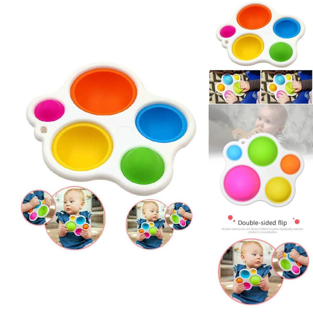 Fun And Engaging Keychain Toy For Adults Stress Relief Pop Bubble Fidget