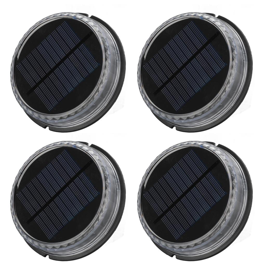 Solar Lawn Light IP65 Waterproof Solar Ground Light for Yard Deck Patio Pathway Walkway Warm Light