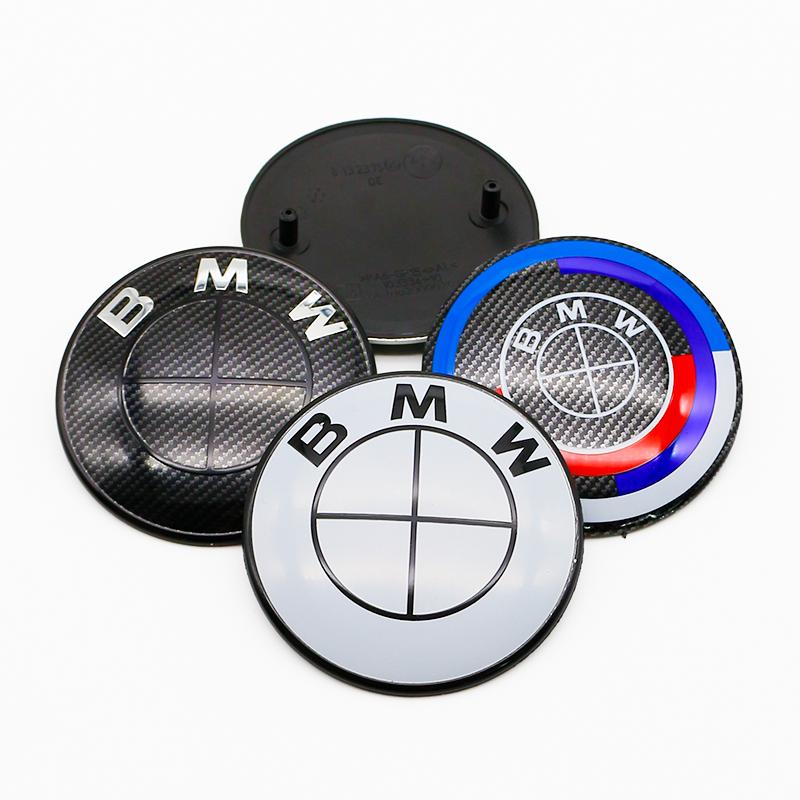 DSJW3 ABS Original Replacement Car Front Grille Badge Replacement Trunk Car Logo Badge For BMW X3 X4 F39 F48 G01 E84 Car Modification