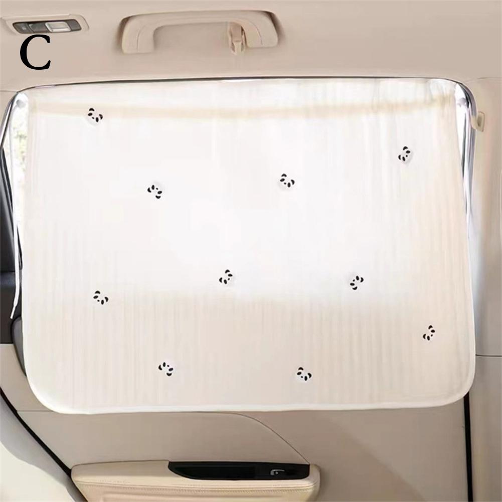 Cartoon Car Curtains Cute Cartoon Side Window Block Cover Shade UV Protection For Kid Baby- Infant Toddler Drop Shipping