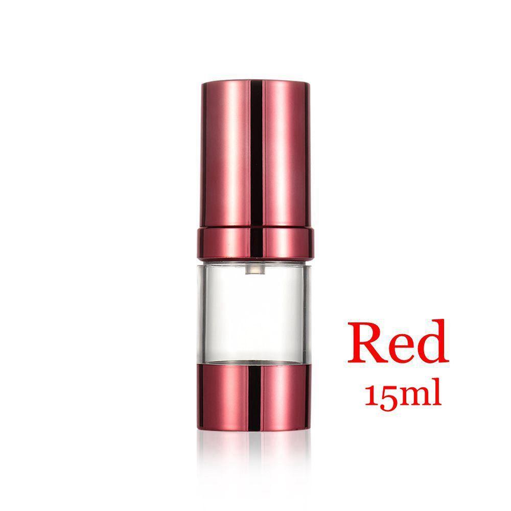 Portable Airless Empty Cosmetic Holder Lotion Vacuum Bottle Cream Container Refillable Bottle