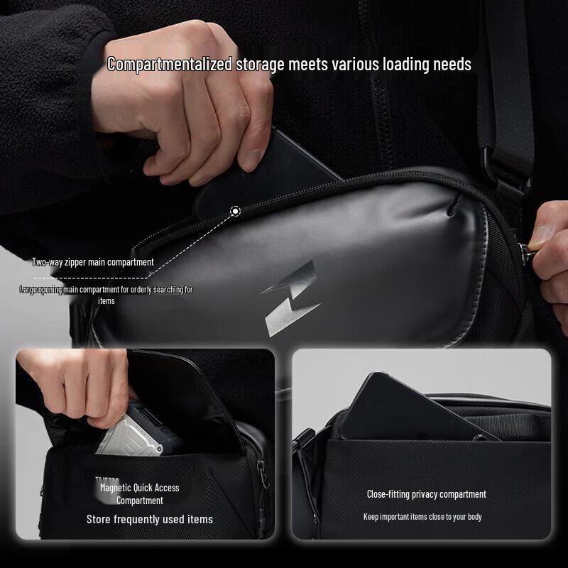 TAJEZZO P6S Men's Casual Sling Bag