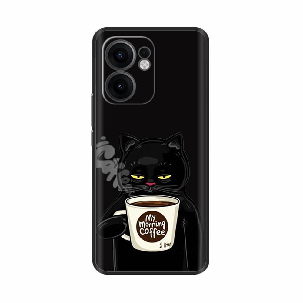 Чехол для телефона Oppo Reno13 F Чехол Милый Аниме Мультяшный Мягкий Жидкий Силикон Coque Для OPPO Reno13 FS Чехол RENO13F CPH2699 Fundas