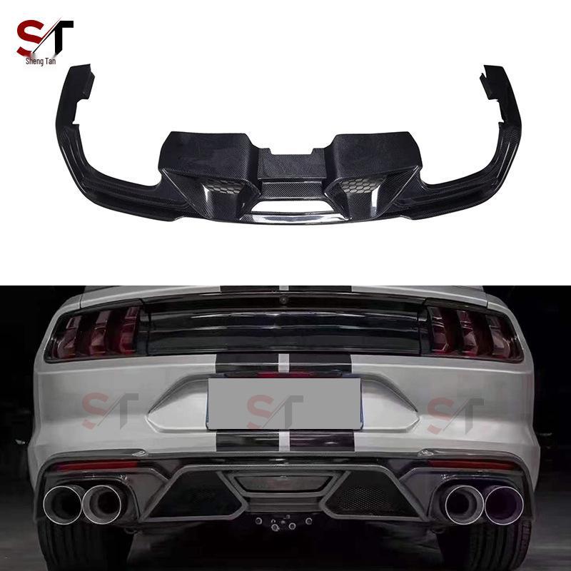 Carbon Fiber Rear Diffuser for Ford Mustang GT500 Bumper