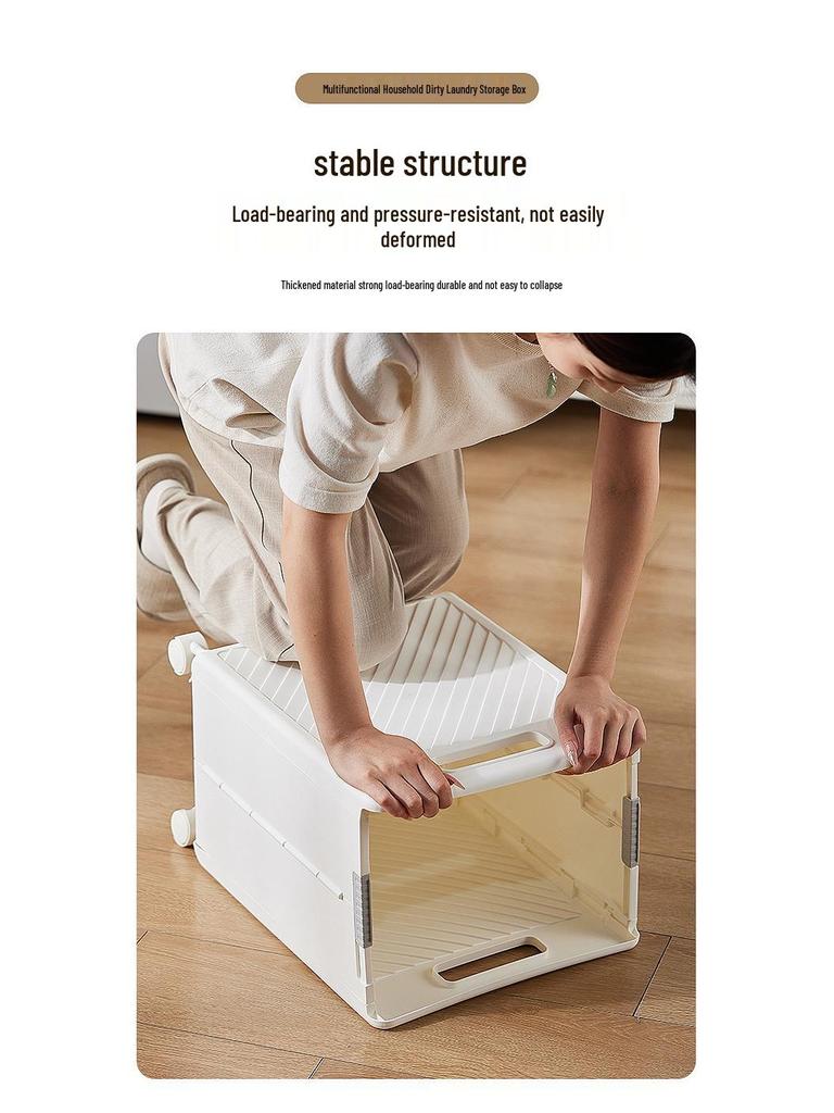 Foldable Large Capacity Laundry Hamper for Bathroom