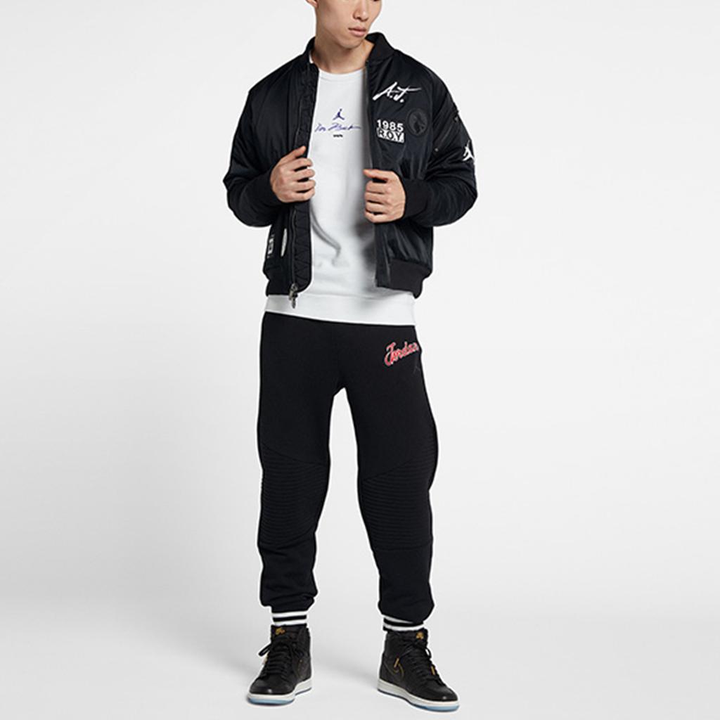 Jordan MA-1 Bomber Flight Jacket Men Outerwear Black AV5999-010