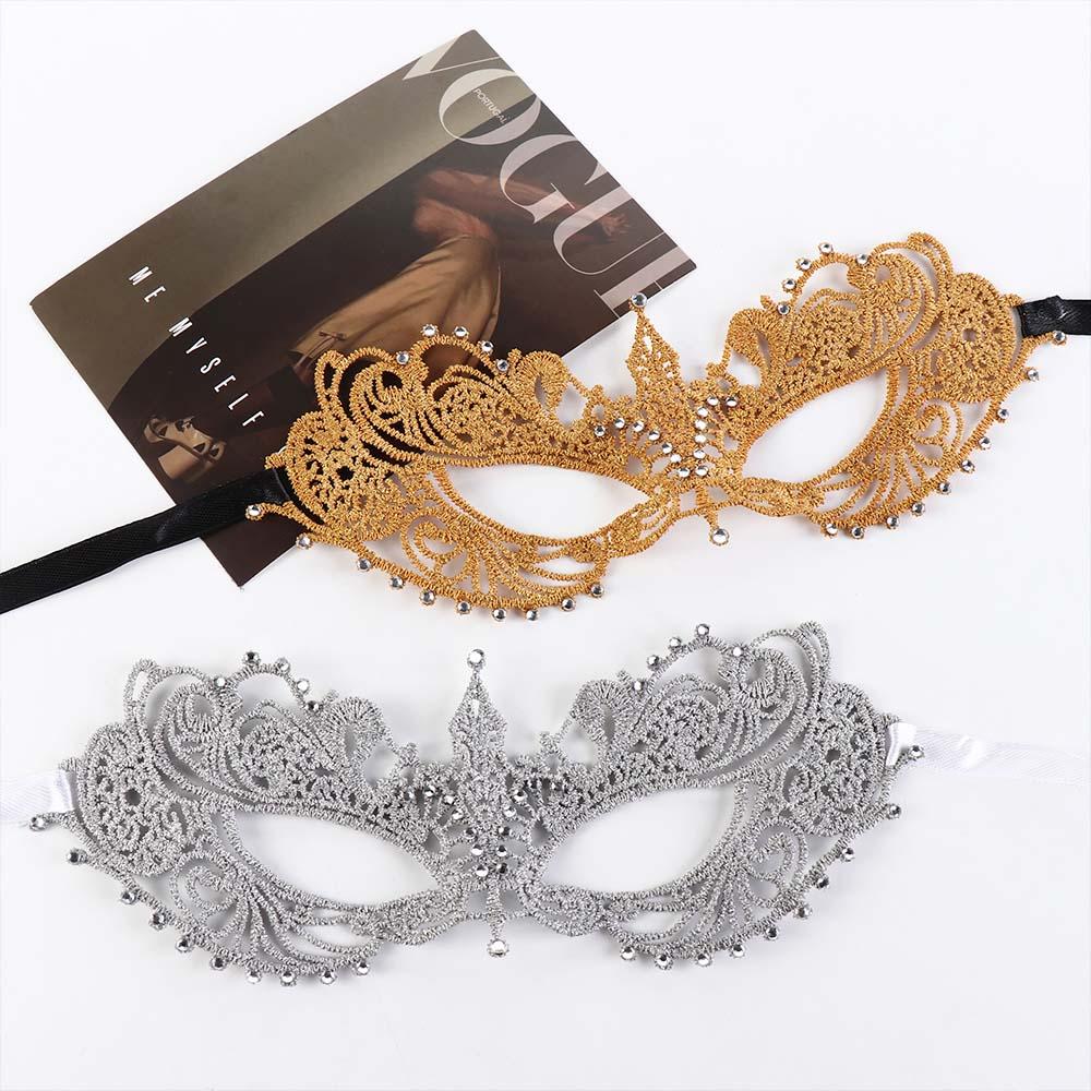 Prom Props Face Mask Masquerade Costume Show Party Supplies Dance Masks Venice Mask Lace Masquerade