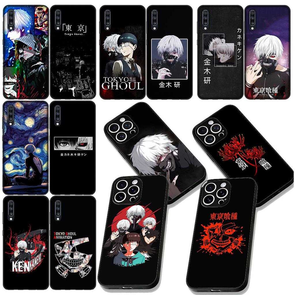 Чехол для телефона Samsung Galaxy A06 A05 A14 A50 A51 A52 A12 A13 A23 A70 A07 A25 A26 A72 A56 с рисунком из аниме Токио, персонаж Кен Канеки, Гуллы