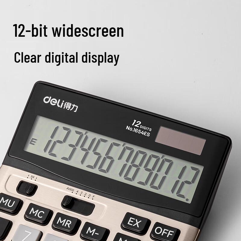 Deli 1654ES Desktop Calculator