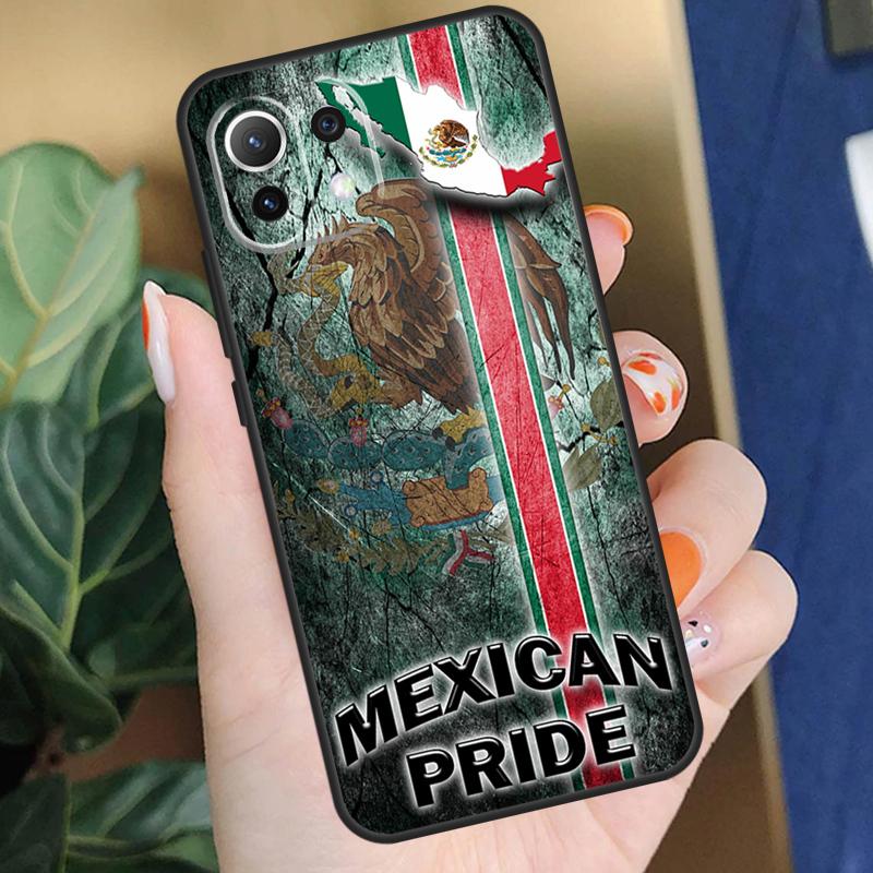 Mexican Pride Eagle Flag Case For Xiaomi 17 Pro Max 14 15 Ultra 13T 14T 15T Pro POCO F8 F7 F5 F6 X5 X6 X7 Pro Coque