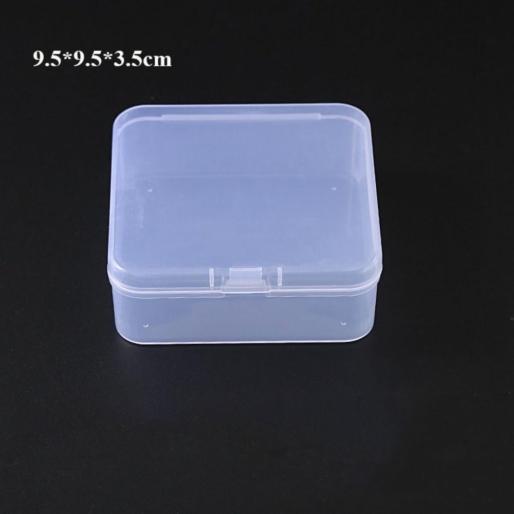 Square Jewelry Beads Container Plastic Packing Boxes Hot Storage Box Power Tools Holder