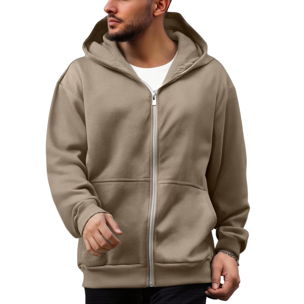 Men's Creative Travel Hoodie With Backpack Lightweight Zipper Backpack Sweatshirt Casual Campus Pullover Outfits