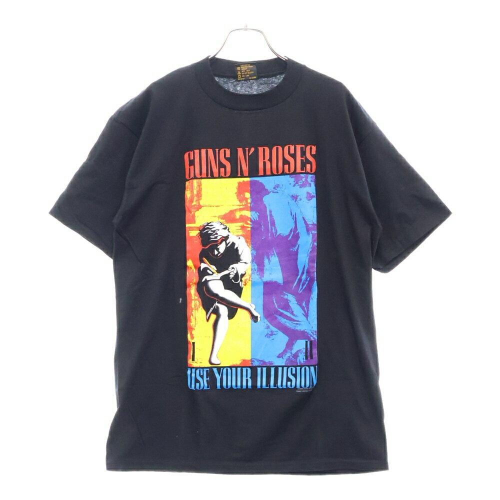 VINTAGE GUNS N ROSES Use Your Illusion short sleeve tee QT1363