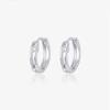 Double-Layer Zircon Ear Buckles, Simple And Cold Wind, Looking Up At Earrings, Female Elegance, Temperament, Super Flash Earrings