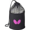 Butterfly Table Tennis Ball Case 120 Count (40mm/44mm Balls) Hexam Ball Bag Rose 63490 W23xH43xD23cm