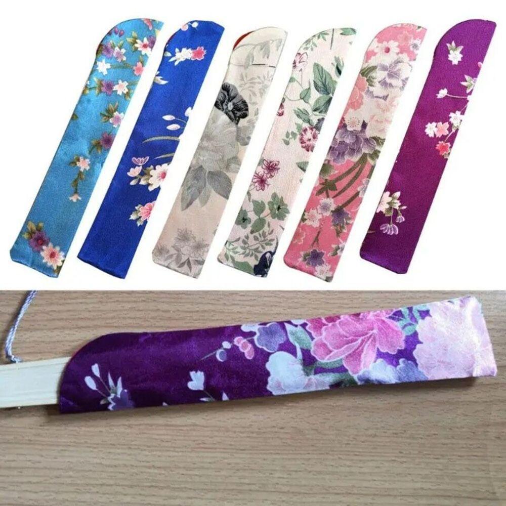 Decoration Fan Sleeve Women Packaging Pouch Beautiful Folding Hand Fan Bag