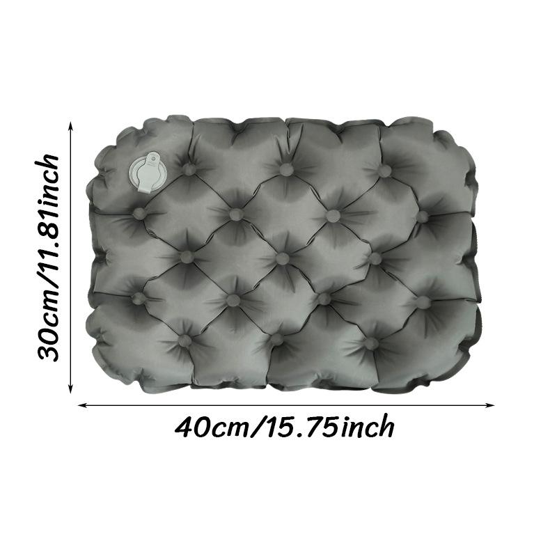 Ultralight Inflatable Seat Cushion Portable Camping Air Mat Waterproof Sitting Pad For Outdoor Hiking Backpacking Beach Travel