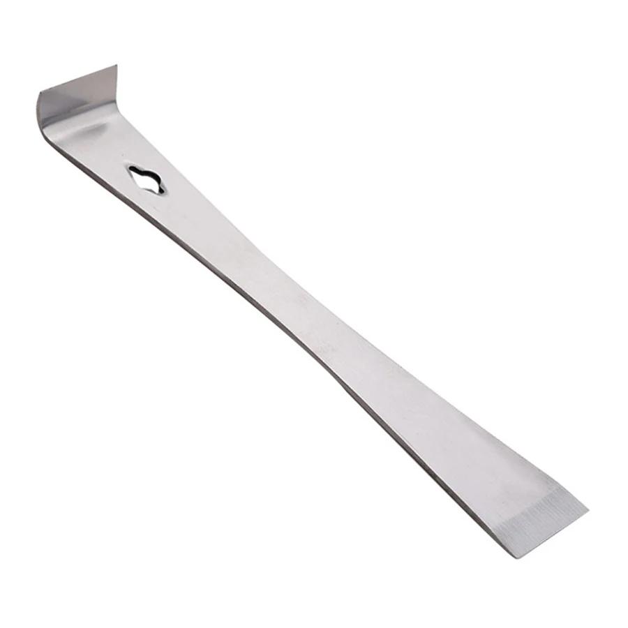 Latest Models Stainless Steel Pry Bar Scraper, 10 Inch Long, Pry Tool, Scraper and Pry Bar, Metal Pry Tool, Flat Pry Bar
