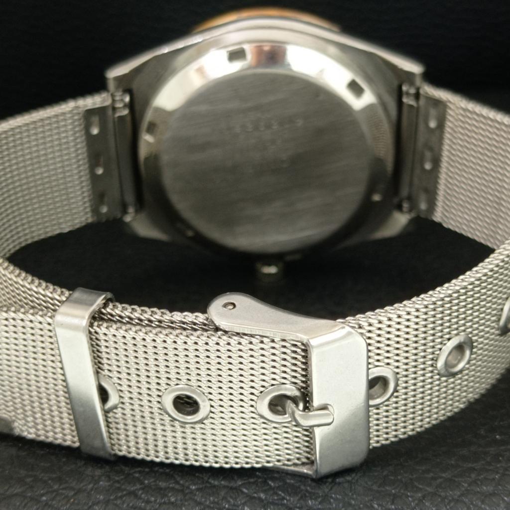 ВИНТАЖНЫЕ АВТОМАТИЧЕСКИЕ ЧАСЫ CITIZEN 8200 ЯПОНИЯ МУЖСКИЕ СИНЕГО ЦВЕТА циферблата a709310-1