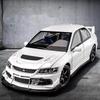 1:32 Mitsubishi Lancer Evolution EVO IX 9 Сплав Спортивный Автомобиль Модель Литье под Давлением Металл Гонки Транспортные Средства Модель Автомобиля Звук Свет Детские Подарки