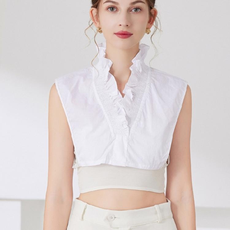 Detachable False Collar Girls Half-Shirt Accessiory Pairing with Shirt or Dress for Lady Girl Half Shirt Collar